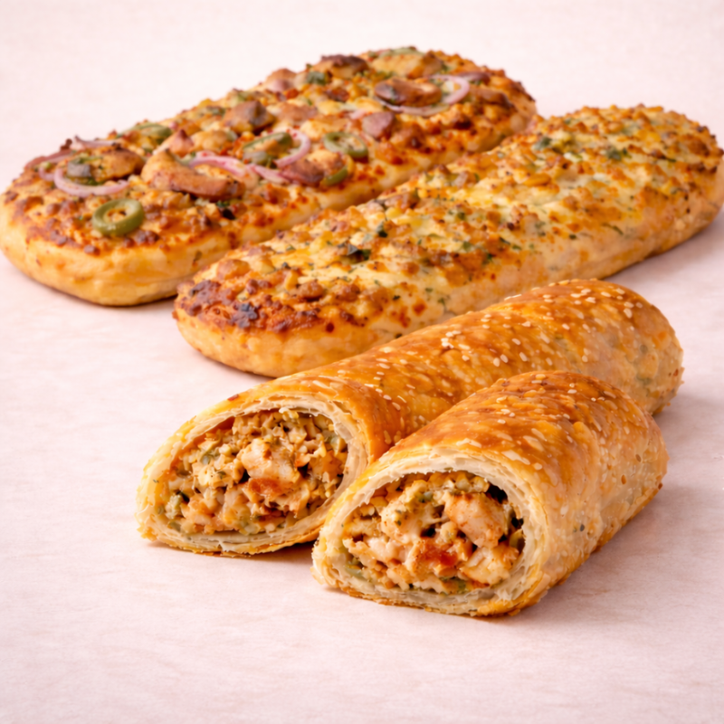 Hariyali Kebab Roll at Bismillah Bakery, Birmingham